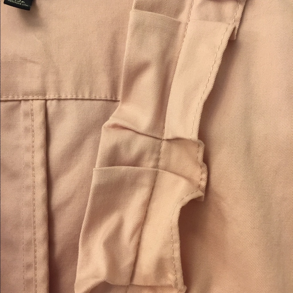 Talbots Grace Fit Ruffle Blazer Jacket - Picture 4 of 6